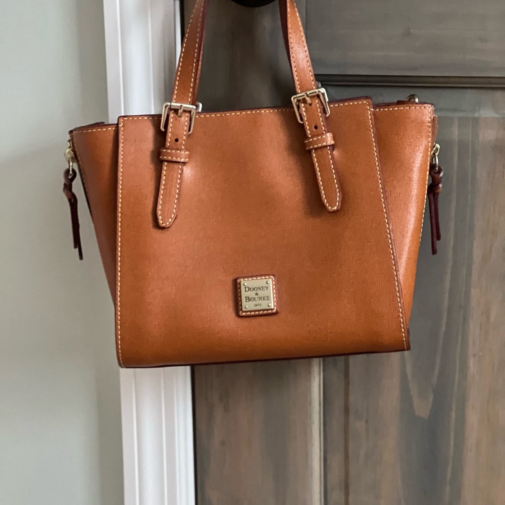 Dooney & Burke brown hand bag